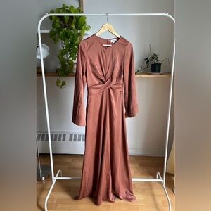 Elegant Long Sleeve Dress Hijabi